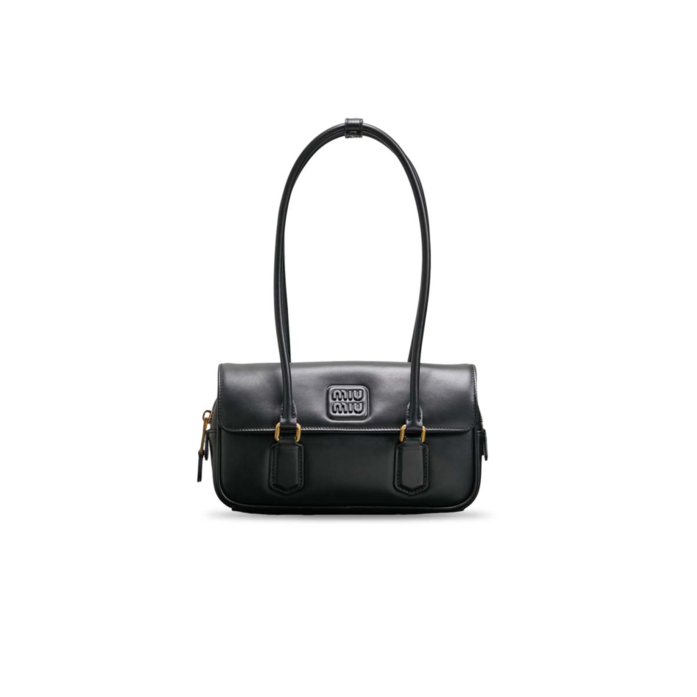 MIU MIU ARCADIE LEATHER BAG 5BD282 (24*11.5*5cm)